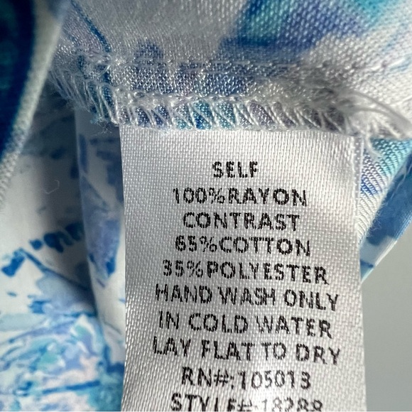 Savanna Jane Floral Embroidered Cap Split Sleeve Size M - Picture 8 of 8